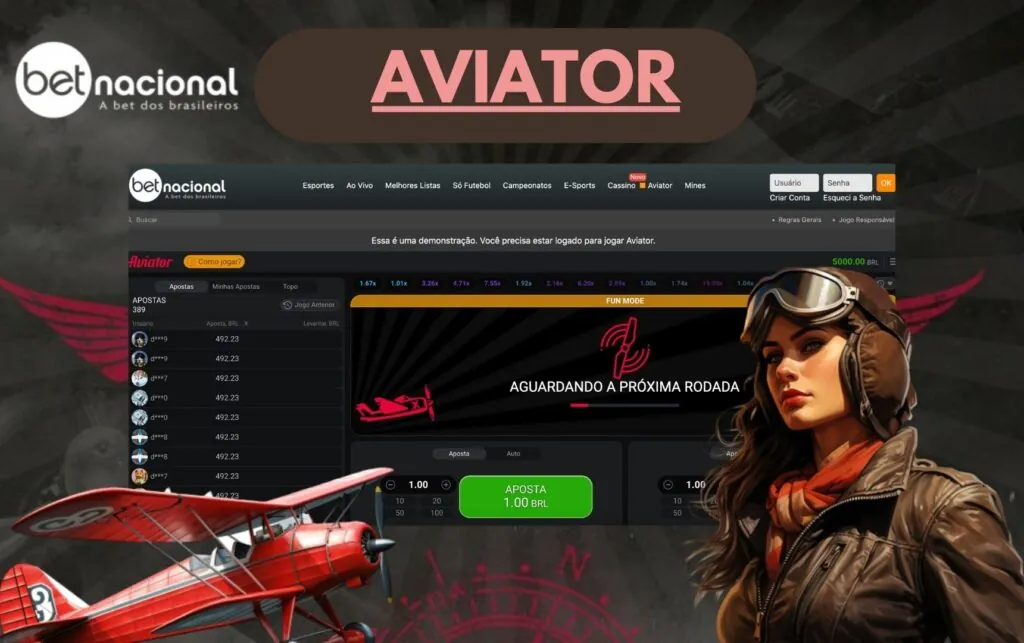 Betnacional Aviator jogo guia