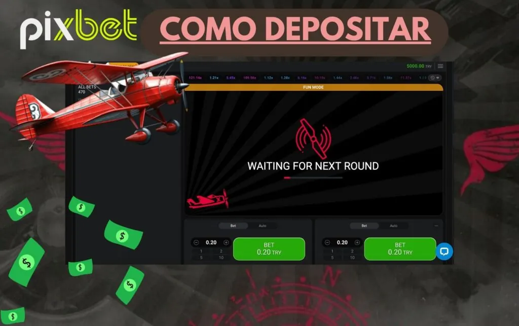 Pixbet Brasil Aviator Como depositar