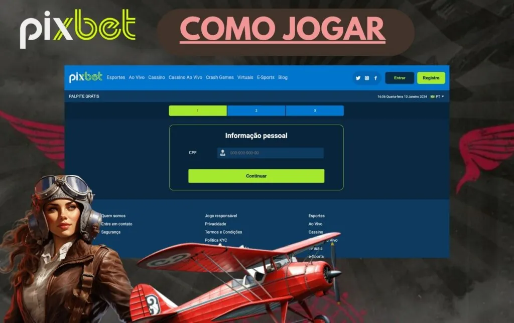 Como jogar Pixbet Brasil Aviator guia