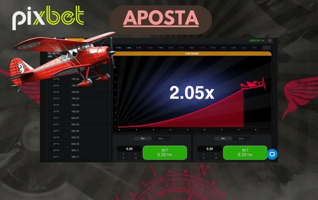 Aviator Pixbet Brasil Selecionando uma aposta