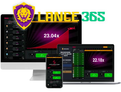 Logotipo do jogo Aviator no site do cassino Lance365