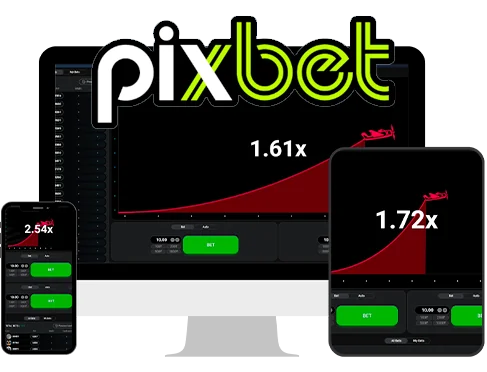 Logotipo do jogo Aviator no site do cassino Pixbet